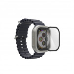 Hama Super Hybrid, ochrana displeje pro Apple Watch Ultra/Ultra 2, 49 mm, nerozbitná