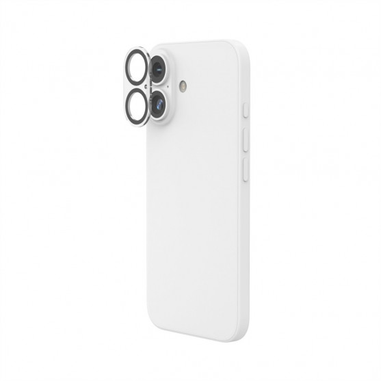 Hama Cam Protect, ochranné sklo fotoaparátu pre Apple iPhone 16/16 Plus, priehľadné