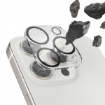 Hama Cam Protect, ochranné sklo fotoaparátu pre Apple iPhone 16/16 Plus, priehľadné