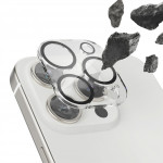 Hama Cam Protect, ochranné sklo fotoaparátu pre Apple iPhone 16 Pro/16 Pro Max, priehľadné