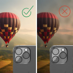 Hama Cam Protect, ochranné sklo fotoaparátu pre Apple iPhone 16 Pro/16 Pro Max, priehľadné