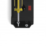 Hama predlžovací prívod XL, 4 zásuvky schuko, 5 vypínačov, 1,4 m, čierna