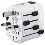 Hama cestovný zásuvkový adaptér World Travel Pro, 3-pól.