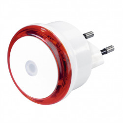 Hama Basic nočné/orientačné LED svetlo, automatické zapnutie/vypnutie, červené svetlo Hama Basic nočné/orientačné LED svetlo, automatické zapnutie/vypnutie, červené svetlo