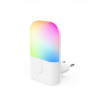 Hama Color, nočné/orientačné LED svetlo, do zásuvky, automatické zapnutie/vypnutie, farebné svetlo