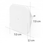 Hama Cozy, nočné/orientačné LED svetlo, do zásuvky, pohybový/súmrakový senzor, stmievateľné