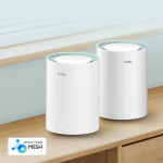 Cudy AC1200 Wi-Fi Mesh systém Gigabit, set 2 ks (M1300(2-Pack))