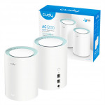 Cudy AC1200 Wi-Fi Mesh systém Gigabit, set 2 ks (M1300(2-Pack))