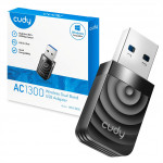 Cudy AC1300 Wi-Fi USB 3.0 sieťová karta (WU1300S)