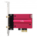 Cudy AX5400 Wi-Fi 6E PCI-Express sieťová karta, Tri-Band, ext. anténa so stojančekom (WE4000)