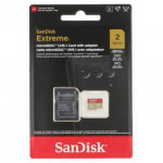 SanDisk Extreme microSDXC 2 TB UHS-I Card + adaptér 240 MB/s and 140 MB/s