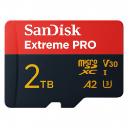 SanDisk Extreme PRO microSDXC 2 TB UHS-I Card + adaptér