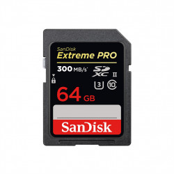 SanDisk Extreme PRO, 64 GB SD UHS-II (V90)