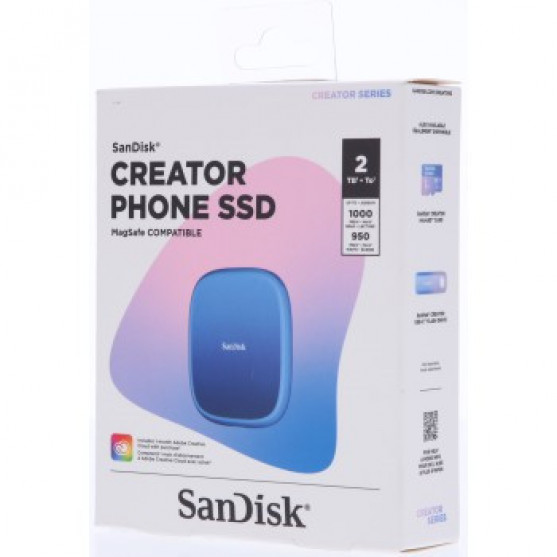 SanDisk Portable SSD Creator Phone 2 TB SanDisk Portable SSD Creator Phone 2 TB