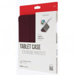 Hama Extreme Protect, puzdro pre Apple iPad 11 (25/24)/10,9 (22/20), D3O®, bordové/priehľadné