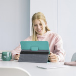 Hama Xpand, univerzálne puzdro na tablet s uhlopriečkou 24-28 cm (9,5-11), petrolejové
