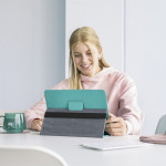 Hama Xpand, univerzálne puzdro na tablet s uhlopriečkou 24-28 cm (9,5-11), petrolejové