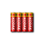 Kodak Heavy Duty zinko-chloridová batéria, AA, 4 ks, fólia