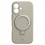 White Diamonds Mag Urban Stand Case, kryt pre Apple iPhone 16, MagSafe kompatibilný, pieskový