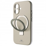 White Diamonds Mag Urban Stand Case, kryt pre Apple iPhone 16, MagSafe kompatibilný, pieskový