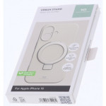 White Diamonds Mag Urban Stand Case, kryt pre Apple iPhone 16, MagSafe kompatibilný, pieskový