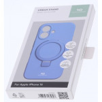 White Diamonds Mag Urban Stand Case, kryt pre Apple iPhone 16, MagSafe kompatibilný, modrý White Diamonds Mag Urban Stand Case, kryt pre Apple iPhone 16, MagSafe kompatibilný, modrý