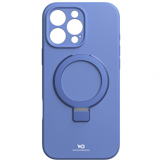 White Diamonds Mag Urban Stand Case, kryt pre Apple iPhone 16 Pro Max, MagSafe kompatibilný, modrý