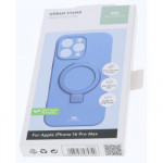 White Diamonds Mag Urban Stand Case, kryt pre Apple iPhone 16 Pro Max, MagSafe kompatibilný, modrý