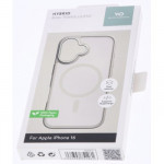 White Diamonds Hybrid Case, kryt pre Apple iPhone 16 magnetický, matný, polopriehľadný pieskový