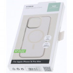 White Diamonds Hybrid Case, kryt pre Apple iPhone 16 Pro Max, magnetický, matný, polopriehľ.pieskový White Diamonds Hybrid Case, kryt pre Apple iPhone 16 Pro Max, magnetický, matný, polopriehľ.pieskový