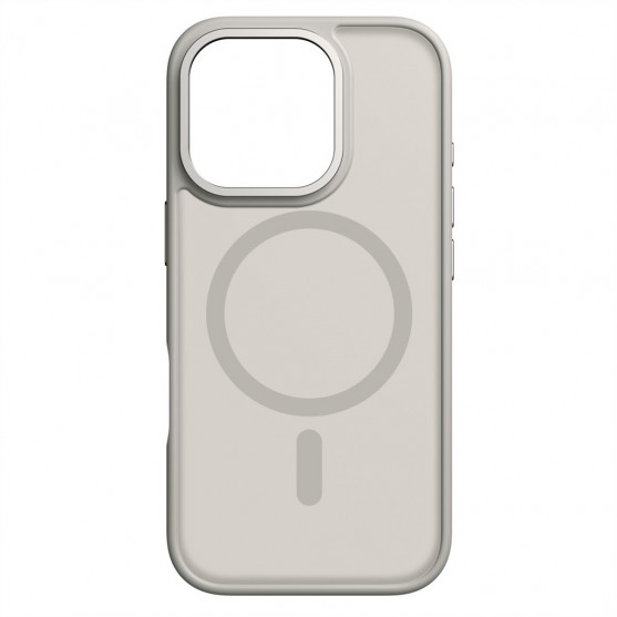 White Diamonds Hybrid Case, kryt pre Apple iPhone 16 Pro, magnetický, matný, polopriehľadný pieskový