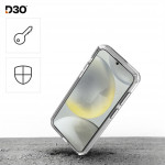 Hama Super Hybrid, ochranné sklo na displej pre Samsung Galaxy A56 5G, licencia D3O®