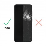 Hama Super Hybrid, ochranné sklo na displej pre Samsung Galaxy A56 5G, licencia D3O®