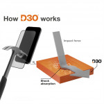 Hama Extreme Protect, ochranné sklo na displej pre Samsung Galaxy S25 Edge, licencia D3O®