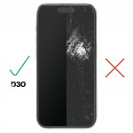 Hama Super Hybrid, nerozbitné ochranné sklo na displej pre Apple iPhone 17, licencia D3O®