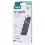Hama Super Hybrid, nerozbitné ochranné sklo na displej pre Apple iPhone 17 Pro, licencia D3O®