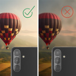 Hama Cam Protect, ochranné sklo fotoaparátu pre Samsung Galaxy S26/S26+, priehľadné