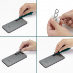 Hama Cam Protect, ochranné sklo fotoaparátu pre Samsung Galaxy S26/S26+, priehľadné