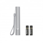 Hama FL120, LED baterka, hliníková, 120 lm / 50 m, 3 režimy svietenia, pútko na ruku, vr. batérií