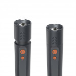 Hama FLX1200-C, LED baterka, nabíjacia, hliníková, 1200 lm/300 m, 4 režimy+SOS, IP44, zoom, karabína