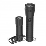 Hama FL-DUO, LED baterky, hliníkové, 25 lm/ 60 lm, pútko na ruku, vr. batérií, set 2 ks