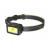 Hama HL350, LED čelovka, COB, svietivosť 350 lm, dosvit 60 m, IP44, SOS píšťalka, batérie