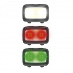 Hama HL350, LED čelovka, COB, svietivosť 350 lm, dosvit 60 m, IP44, SOS píšťalka, batérie