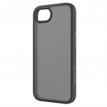 Black Rock Hybrid Case, kryt pre Apple iPhone 16e/17e, matný, polopriehľadný čierny