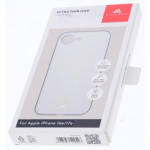 Black Rock Ultra Thin Iced, kryt pre Apple iPhone 16e/17e, matný priehľadný Black Rock Ultra Thin Iced, kryt pre Apple iPhone 16e/17e, matný priehľadný