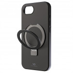 White Diamonds Mag Urban Stand Case, kryt pre Apple iPhone 16e, MagSafe kompatibilný, čierny