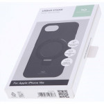 White Diamonds Mag Urban Stand Case, kryt pre Apple iPhone 16e, MagSafe kompatibilný, čierny