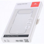Black Rock Ultra Thin Iced, kryt pre Apple iPhone Air, matný priehľadný