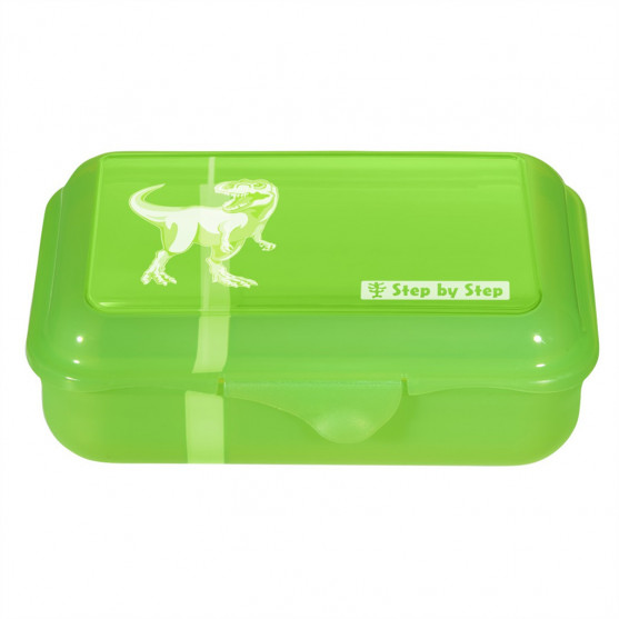 Krabička na desiatu Step by Step, Dino Targo, zelená Krabička na desiatu Step by Step, Dino Targo, zelená