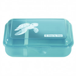 Krabička na desiatu Step by Step, Turtle Josie, tyrkysová
